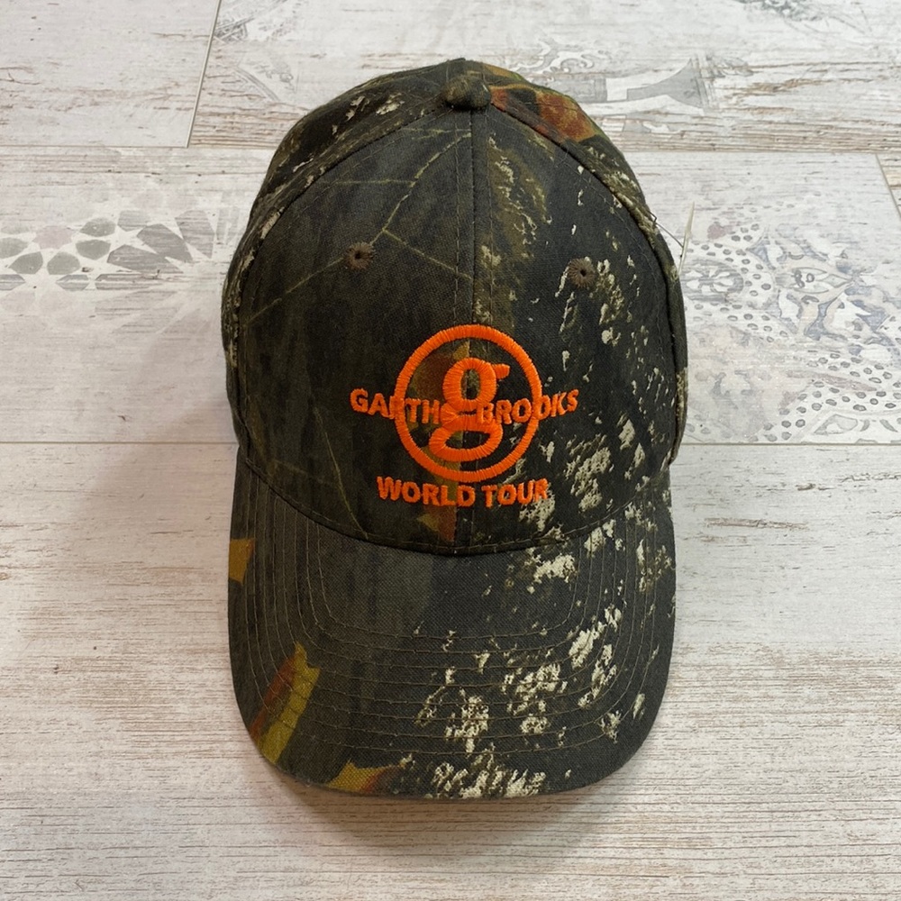 Garth Brooks World Tour Mossy Oak Camouflage Baseball Hat